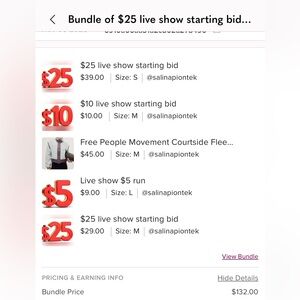 Private bundle to add items